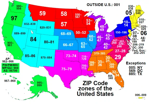 Codigo Postal Zip Code Boca Raton, Florida – Estados Unidos